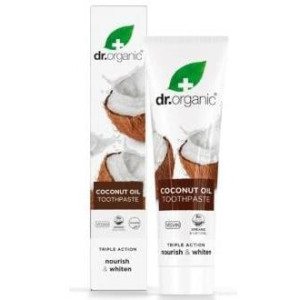 Pasta De Dientes Aceite De Coco Organico 100Ml.