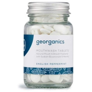 Georganics Mouthwash Tablets English Peppermint 180Comp
