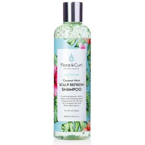 Flora Curl Soothe Me Coconut Mint Scalp Refresh Shampoo 300Ml
