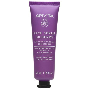 Mascarilla Facial Exfoliante Iluminadora Con Arándanos, Exfoliantes Apivita - Perfumes Club