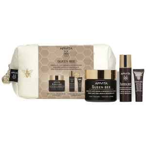 Queen Bee Crema Regeneradora Antiedad Absoluto Ligera Estuche, Tratamientos Faciales Apivita - Perfumes Club