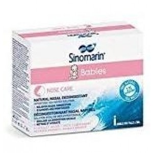 Sinomarin Bebes Limpieza Nasal (Monodosis 24 Viales X 5 Ml)