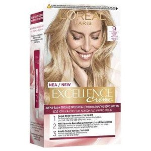 Excellence Creme Tinte 9 Rubio Claro Claro 192 Ml