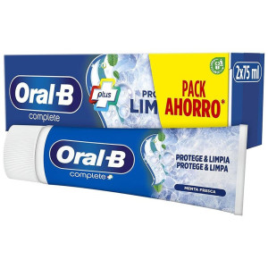 Oral-B Pack Complete Toothpaste Mouthwash + Whitening