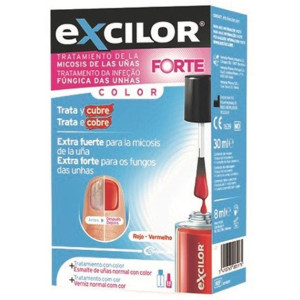 Excilor Forte Color Tratamiento De Hongos De Uñas Red 30Ml