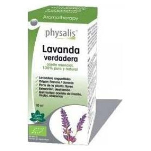 Physalis Aceite Esencial De Lavanda Verdadera Bio 10Ml