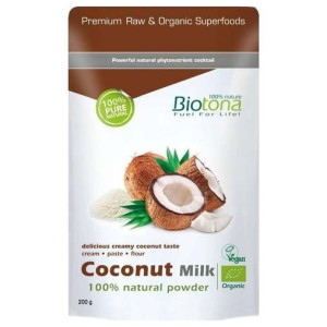 Coconut Milk Powder Leche De Coco Natual 200Gr Bio