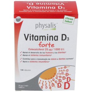 Physalis Vitamina D3 Forte 100Caps