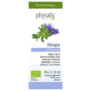 Physalis Hisopo Aceite Esencial Bio 10Ml