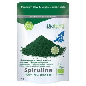 Biotona Espirulina Vegano Polvo Superfood Bio 150G