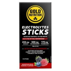 Gold Nutrition Electrolytes Wild Berries 10 Sticks