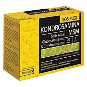 Dietmed Kondrosamina Msm Extra Forte Piña 20 Sobres