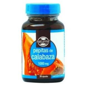 Naturmil Pepitas De Calabaza 1000 Mg 30 Perlas