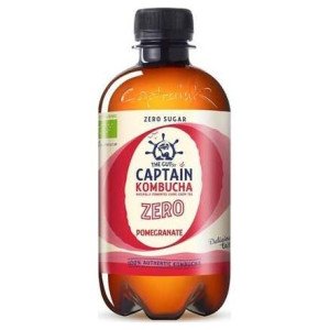 Captain Kombucha Zero Pomegranate Bio 400Ml