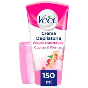 Veet Pure Crema Depilatoria De Ducha Piernas Y Cuerpo Piel Normal 150Ml