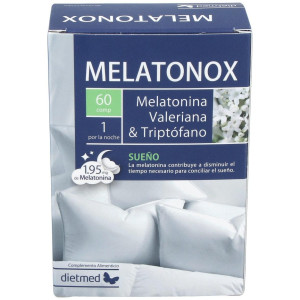 Dietmed Melatonox Melatonina Valeriana Y Triptofano 60Comp