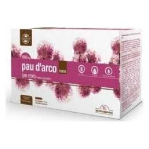 Naturmil Pau Arco Forte 1000 Mg Ipe Roxo 20 Ampollas De 15 Ml