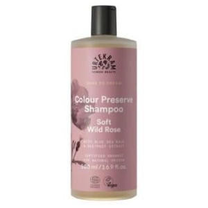 Urtekram Soft Wild Rose Colour Preserve Shampoo 500Ml