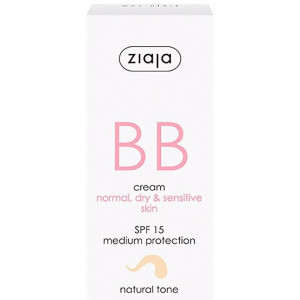 Ziaja Bb Cream Pieles Normales, Secas Y Sensibles Spf15 Tono Natural 50Ml