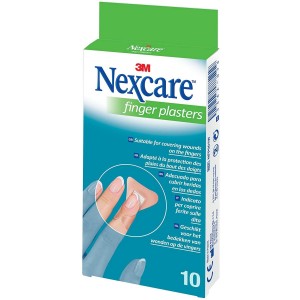 Nexcare Finger Plasters, Aposito Adhesivo, 10 ud. - 3M