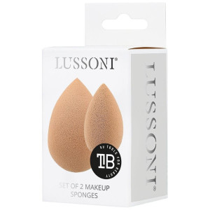 Lussoni Raindrop Makeup Sponge Set 2Uds