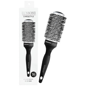 Lussoni Care Y Style Round Silver Styling Brush 43Mm 1Ud