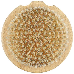 Bamboo Cepillo Natural Cuerpo Redondo 1 U