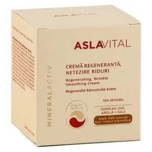 Aslavital Crema Noche Suavizadora Arrugas 50Ml