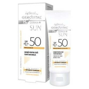 Gerovital Crema Solar Spf50 Tono Natural 50Ml.