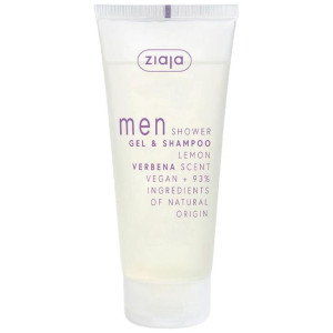 Ziaja Men Shower Gel Y Shampoo Lemon Verbena Scent 200Ml