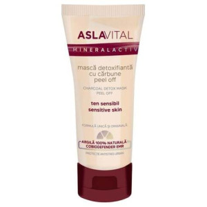 Aslavital Mascarilla Detoxificante Con Carbon Activo 100Ml