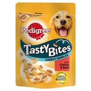 Pedigree Tasty Cheesy Bites 140G (X6)