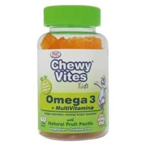Chewy Vites Omega 3 + Multivitaminas 60 U