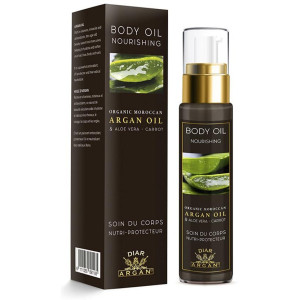 Diar Argan Aceite Corporal Nutritivo De Argán Con Aloe Vera Y Zanahoria 50Ml