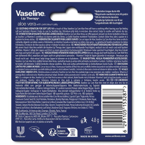 Vaseline Bálsamo Labial Stick Aloe Vera 4,8 Gr