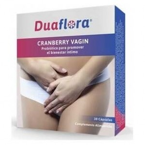 Duaflora Cranberry Probiótico Vaginal 30 Caps