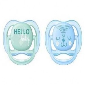 Chupete Ultra Air 0-6 Meses Neutro 2Ud. Scf080/17