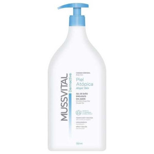 Mussvital Dermactive Emoliente Piel Atópica Gel De Baño 750Ml