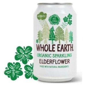 Whole Earth Refresco De Saúco Sin Azúcar 330Ml