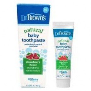 Dr. Browns Pasta Dental Infantil Fresa 40G