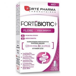 Forté Pharma Fortébiotic+ Flora Intestinal 30Caps