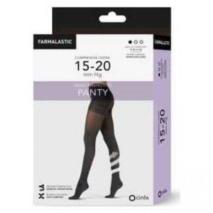 Farmalastic Pantimedia 15 20Mm Negro Txl 1Ud