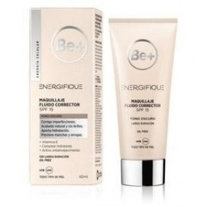 Be+ Energifique Maquillaje Fluido Matizante Para Piel Oscura 40Ml
