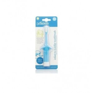 Cepillo Dientes Bebe - Dr Brown´S Natural Flow (Azul)