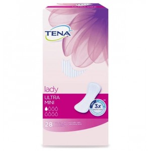 Absorbente Incontinencia Orina Ligera - Tena Discreet Ultra Mini (28 Unidades)