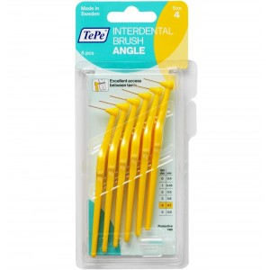 Cepillo Interdental - Tepe Angle (0.7 Mm Amarillo)