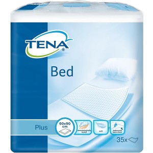 Protector De Cama - Tena Bed Plus (35 Unidades 90 Cm X 60 Cm)