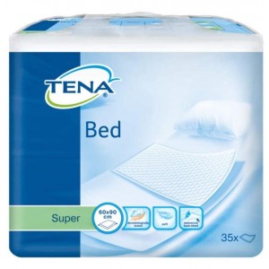 Protector De Cama - Tena Bed Super (35 Unidades 90 Cm X 60 Cm)