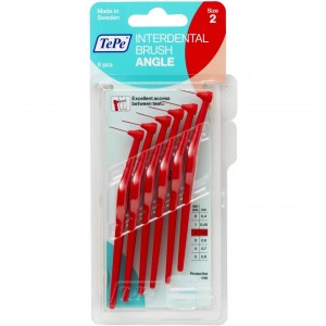 Cepillo Interdental - Tepe Angle (0.5 Mm Rojo)