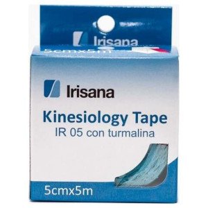 Kinesiology Tape Con Turmalina 5Cmx5M Azul Ir05.Az